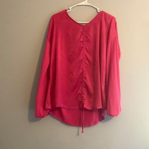 Hot pink long sleeve